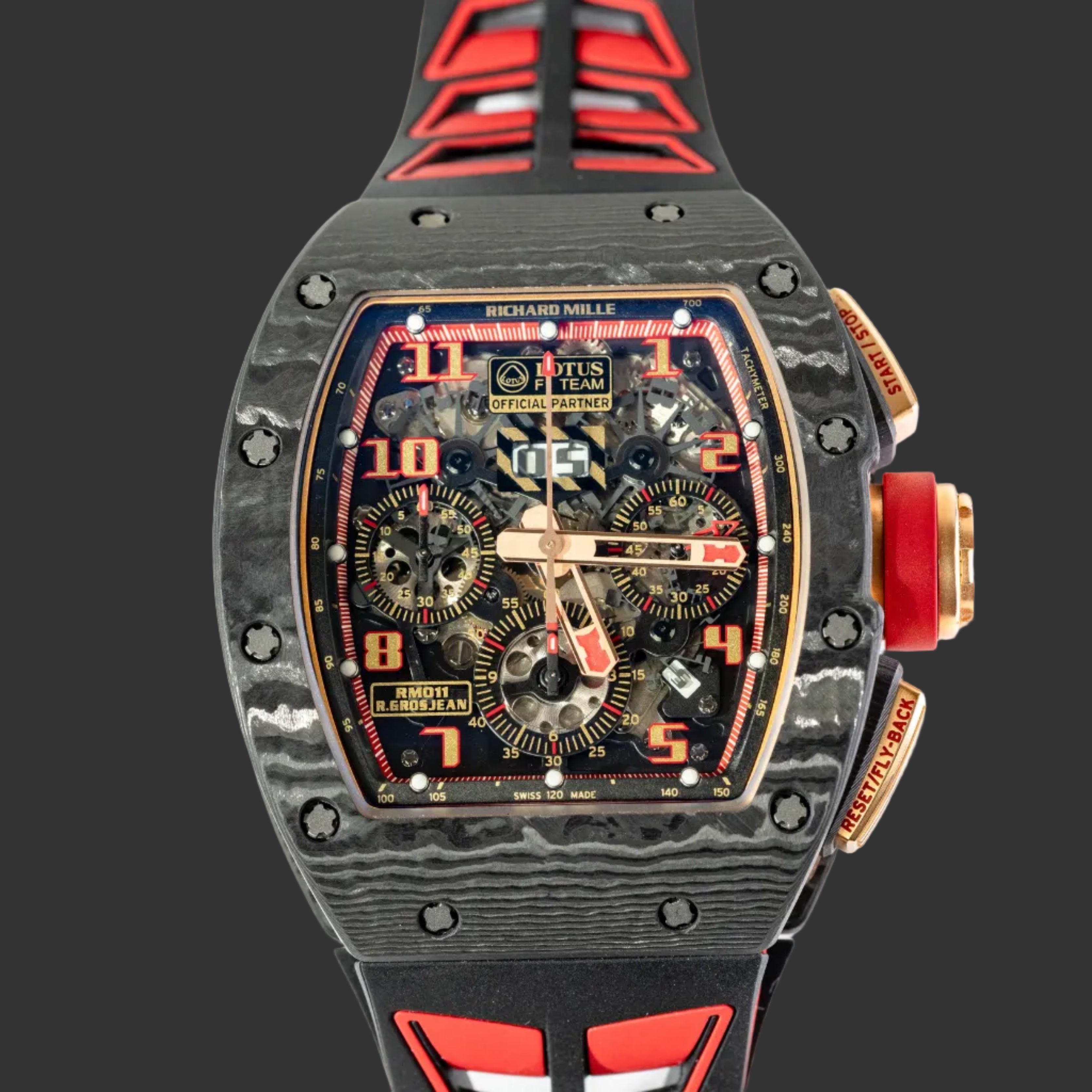 Richard Mille RM 011 NTPT | Lotus F1 Team Romain Grosjean