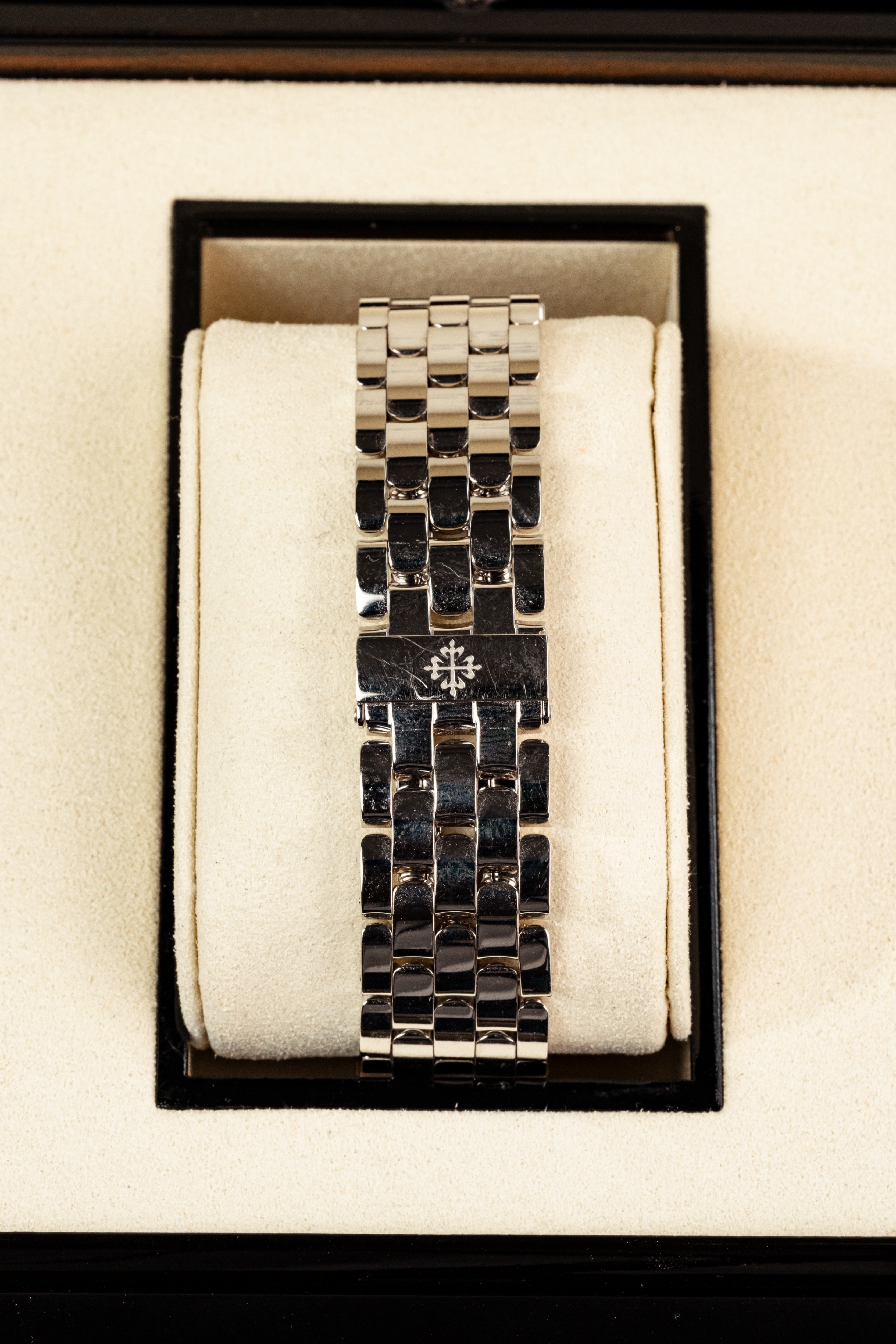 Patek Philippe Celestial White Gold Baguette Diamond on Bracelet 6104/1G "RARE"
