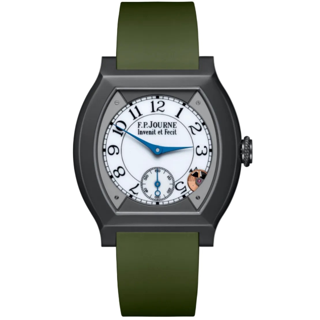 F.P.Journe Élégante (ELHT) Titalyt White Dial Green 48MM Calibre 1210