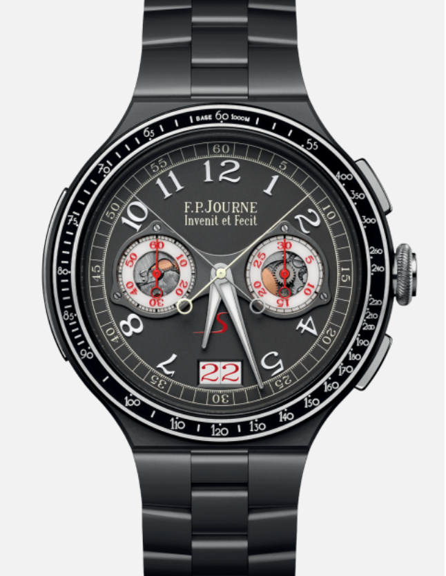 F.P.Journe Chronographe Rattrapante (CMS) Titanium Bracelet Slate Grey Dial 44MM Calibre 1518