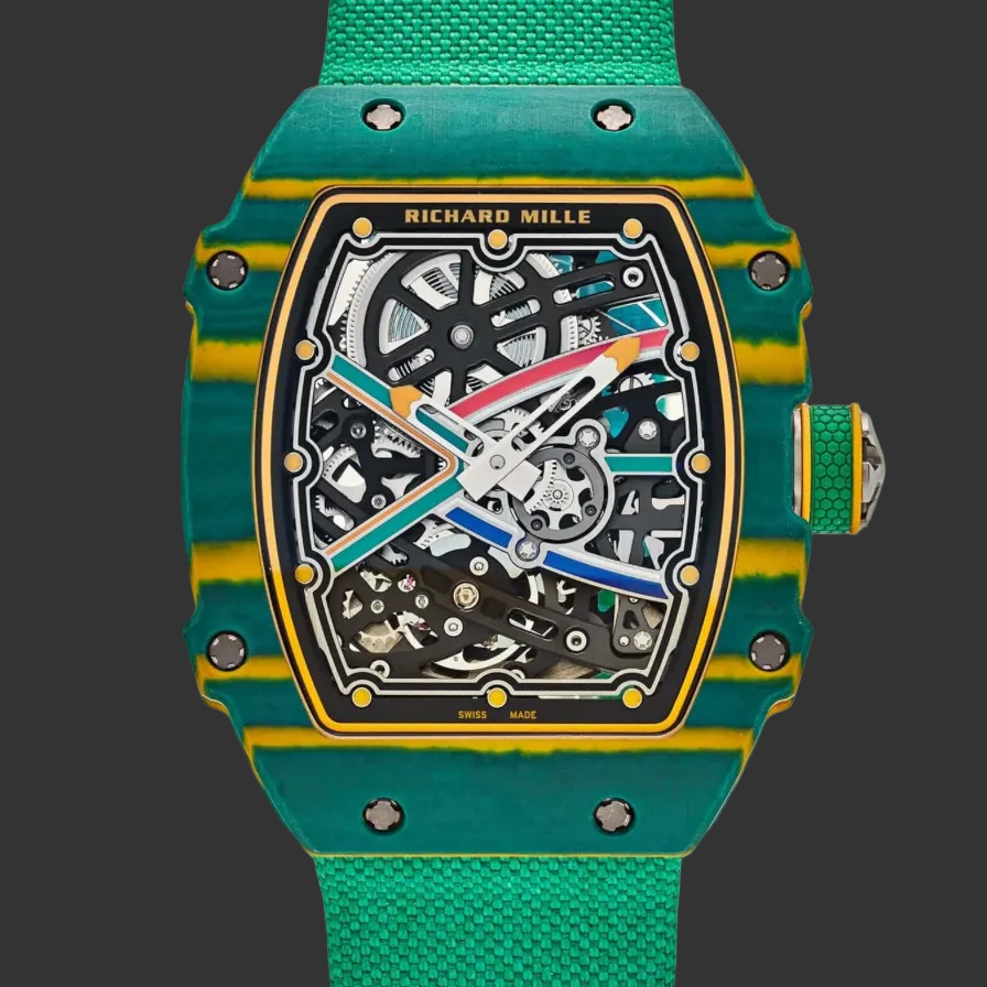 Richard Mille RM 67-02 'Wayde Van Niekerk' Green Yellow Quartz TPT