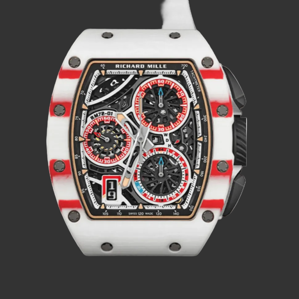 Richard Mille RM 72-01 'Charles Leclerc' Automatic Flyback Chronograph Quartz TPT Monaco Limited Edition of 150