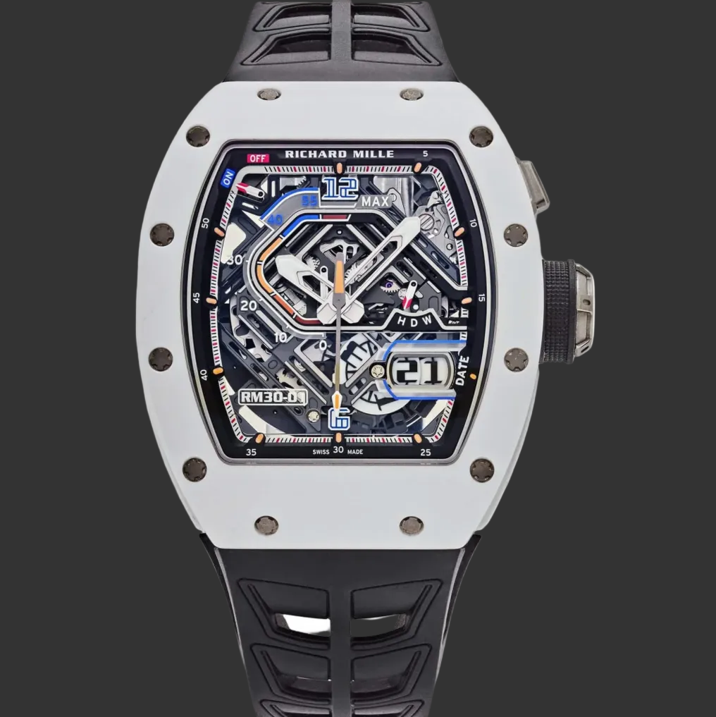 Richard Mille RM 30-01 Declutchable Rotor White Ceramic