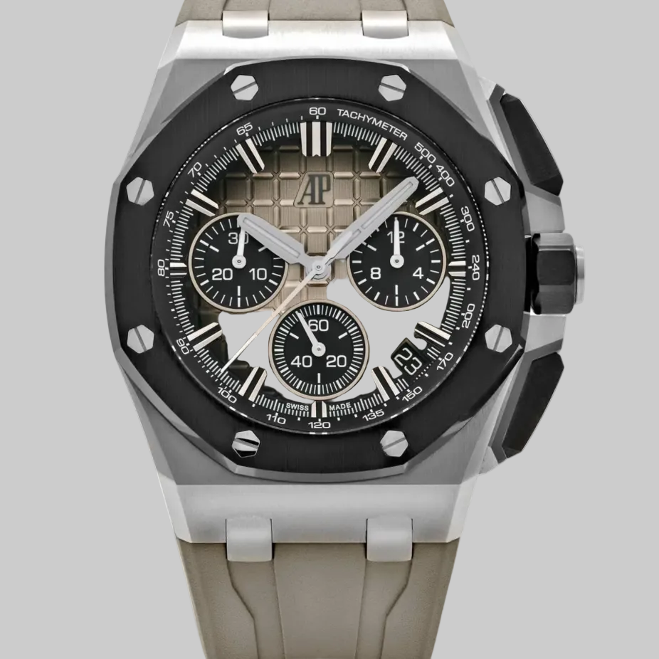 Audemars Piguet Royal Oak Offshore 26420SO.OO.A600CA.01 Chronograph Stainless Steel Smoked Light Brown Dial