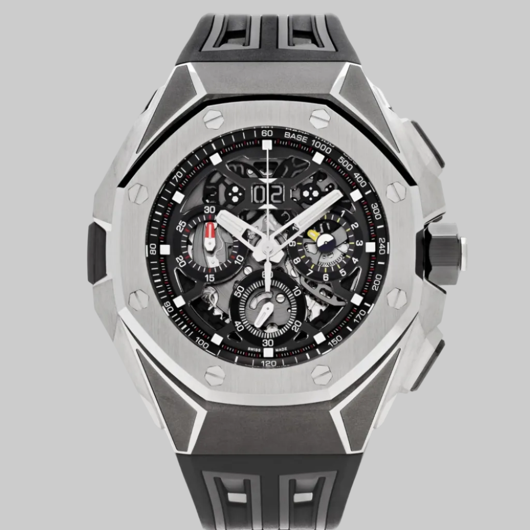 Audemars Piguet Royal Oak Concept 26650TI.OO.D013CA.01 Split Second Chronograph GMT Large Date Titanium