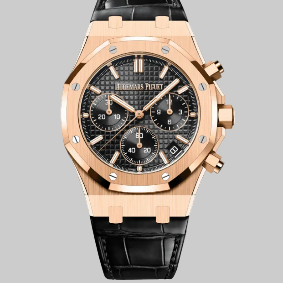 Audemars Piguet Royal Oak 26240OR.OO.D002CR.01 Chronograph '50th Anniversary' Black Dial