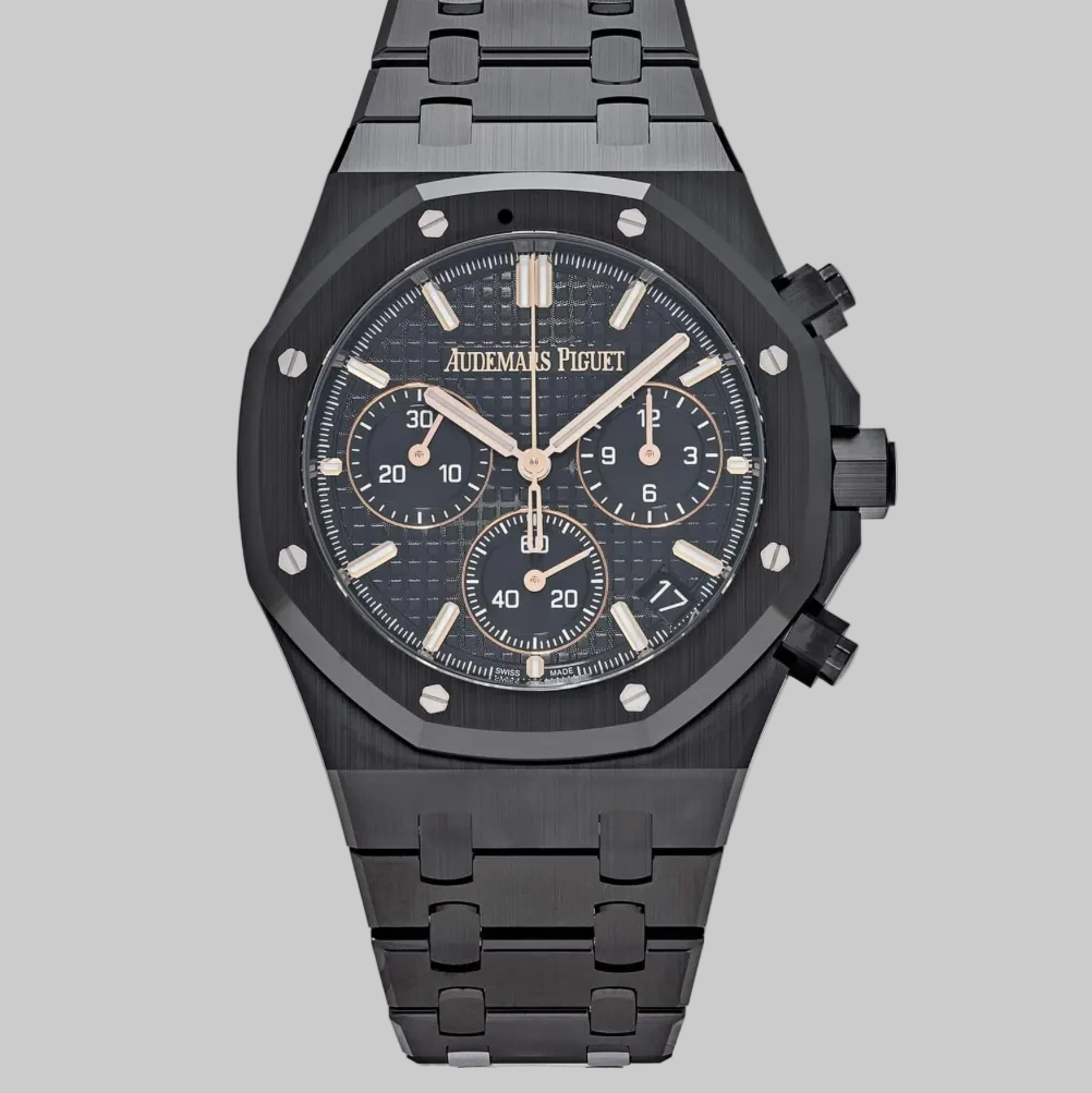 Audemars Piguet Royal Oak 26240CE.OO.1225CE.01 Selfwinding Chronograph '50th Anniversary' Black Ceramic