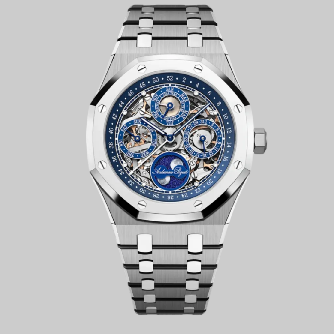Audemars Piguet Royal Oak Perpetual Calendar 26585XT.OO.1220XT.01 '150th Anniversary' Titanium Sapphire Dial Limited Edition of 150