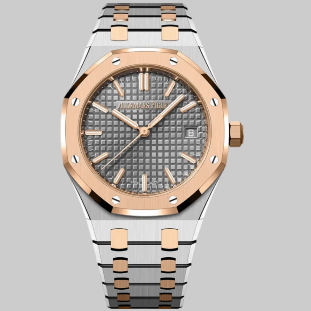 Audemars Piguet Royal Oak 77450SR.OO.1361SR.03 Rose Gold and Steel Grey Dial