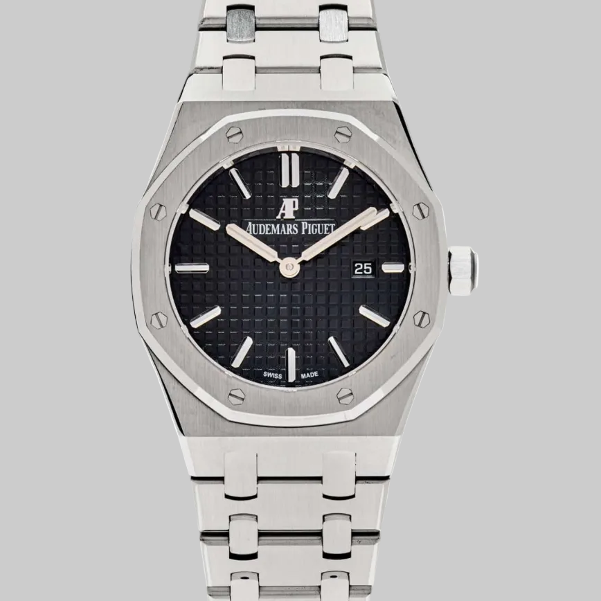 Audemars Piguet Royal Oak 67650ST.OO.1261ST.01 Lady Quartz Steel Black Dial