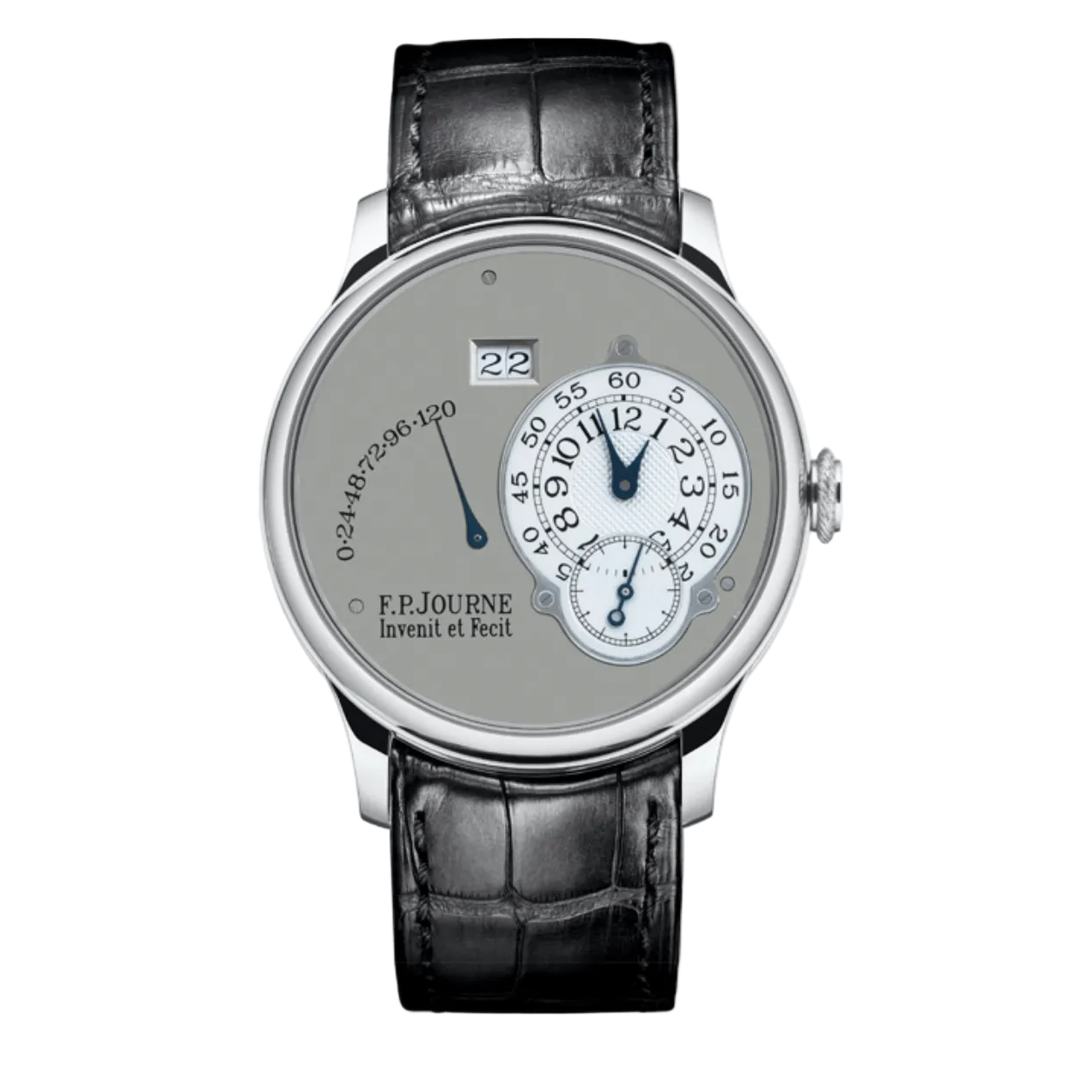 F.P.Journe Octa Reserve De Marche (02A) Platinum Brass Movement Silver Dial 38MM Calibre 1300