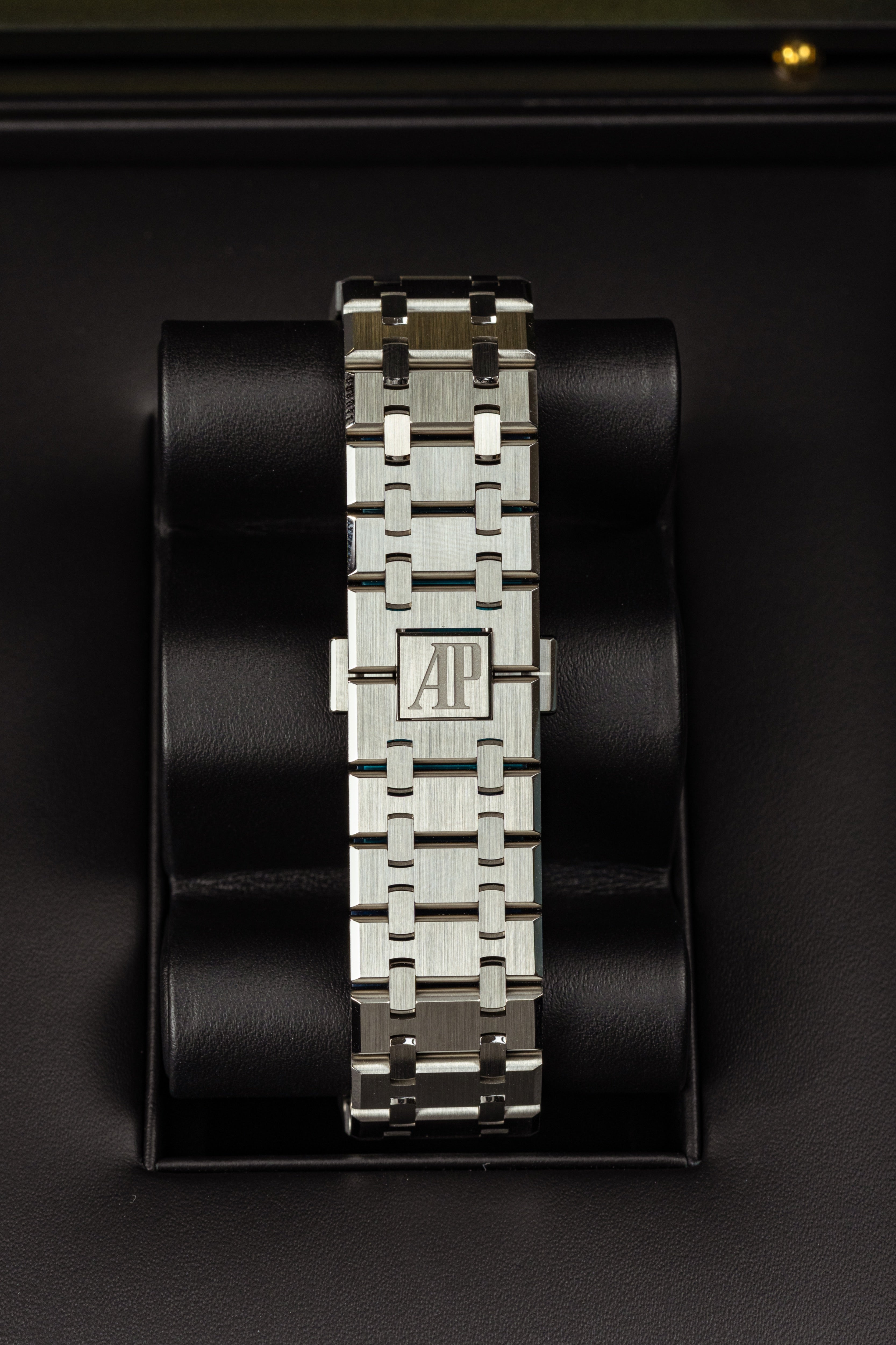 Audemars Piguet Royal Oak 15407ST Double Balance Wheel Openworked Salmon Dial Stainless Steel