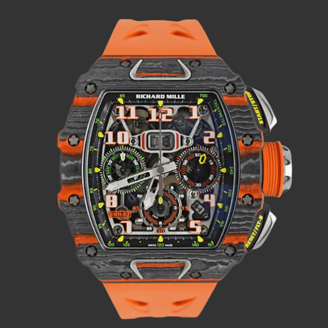 Richard Mille RM 11-03 'McLaren' Carbon Orange Quartz TPT Limited Edition of 500