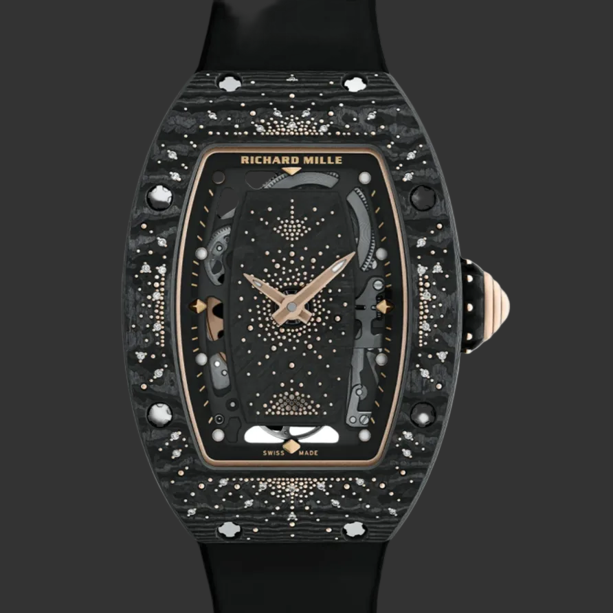 Richard Mille RM 07-01 'Ladies' Intergalactic Dark Night Carbon TPT Diamond Bezel