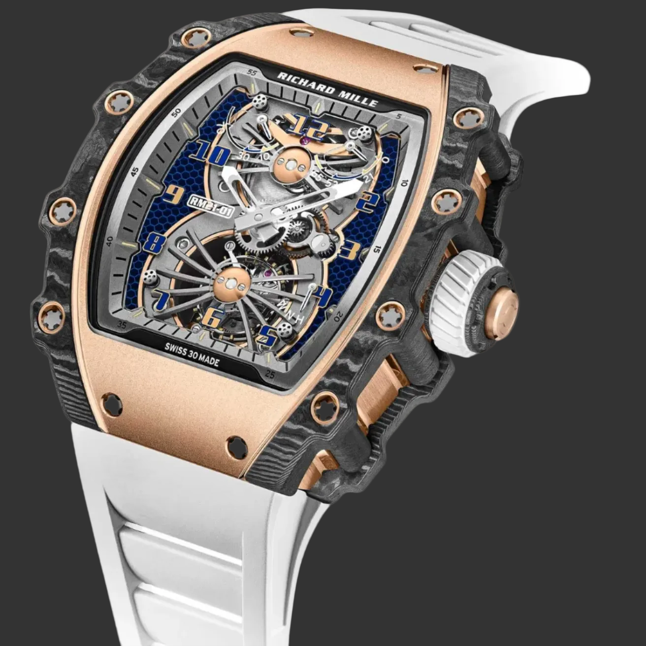 Richard Mille RM 21-01 Manual Winding Tourbillon Aerodyne Carbon