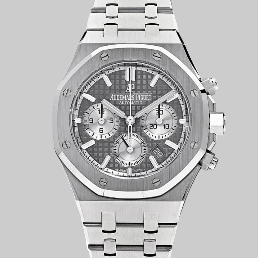 Audemars Piguet Royal Oak 26315ST.OO.1256ST.02 Selfwinding Chronograph Stainless Steel Grey Dial