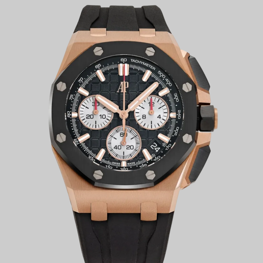 Audemars Piguet Royal Oak Offshore 26420RO.OO.A002CA.01 Chronograph Rose Gold Black Dial