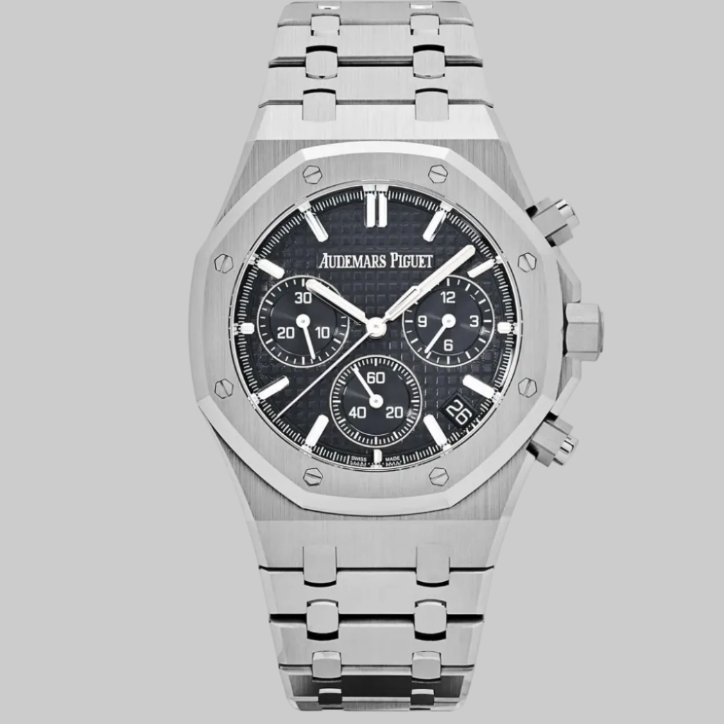 Audemars Piguet Royal Oak 26240ST.OO.1320ST.02 Selfwinding Chronograph '50th Anniversary' Stainless Steel Black Dial