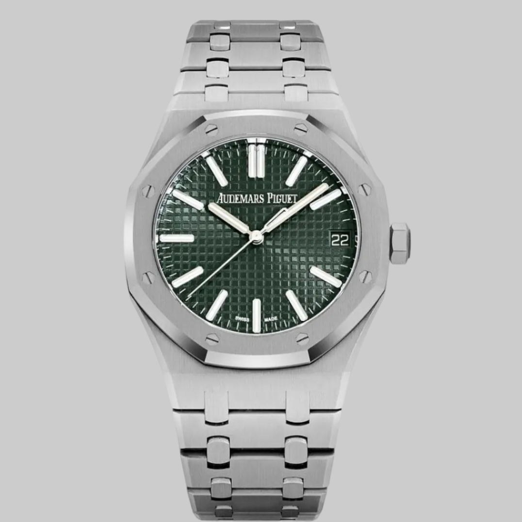 Audemars Piguet Royal Oak 15510ST.OO.1320ST.09 Stainless Steel Green Dial
