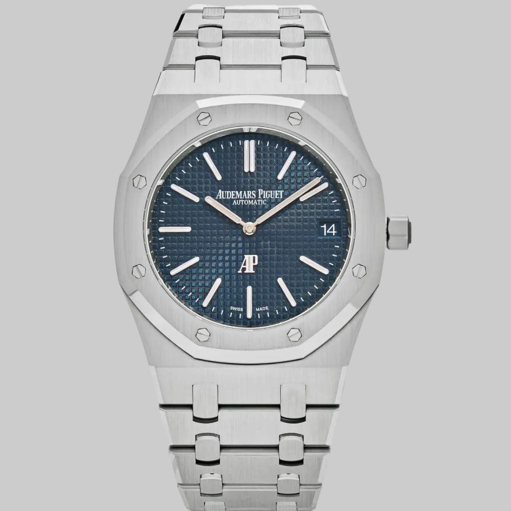 Audemars Piguet Royal Oak 16202ST.OO.1240ST.02 'Jumbo' Extra-Thin Stainless Steel Blue Dial