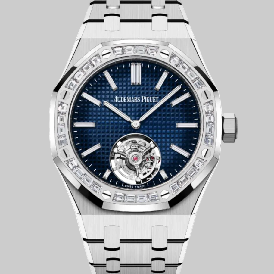 Audemars Piguet Royal Oak 26660BC.ZZ.1356BC.01 Selfwinding Flying Tourbillon Extra-Thin RD#3 White Gold