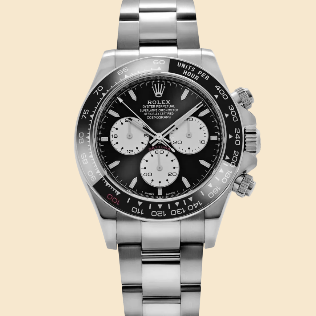 Rolex Daytona 126529LN 'Le Mans' White Gold Black Dial