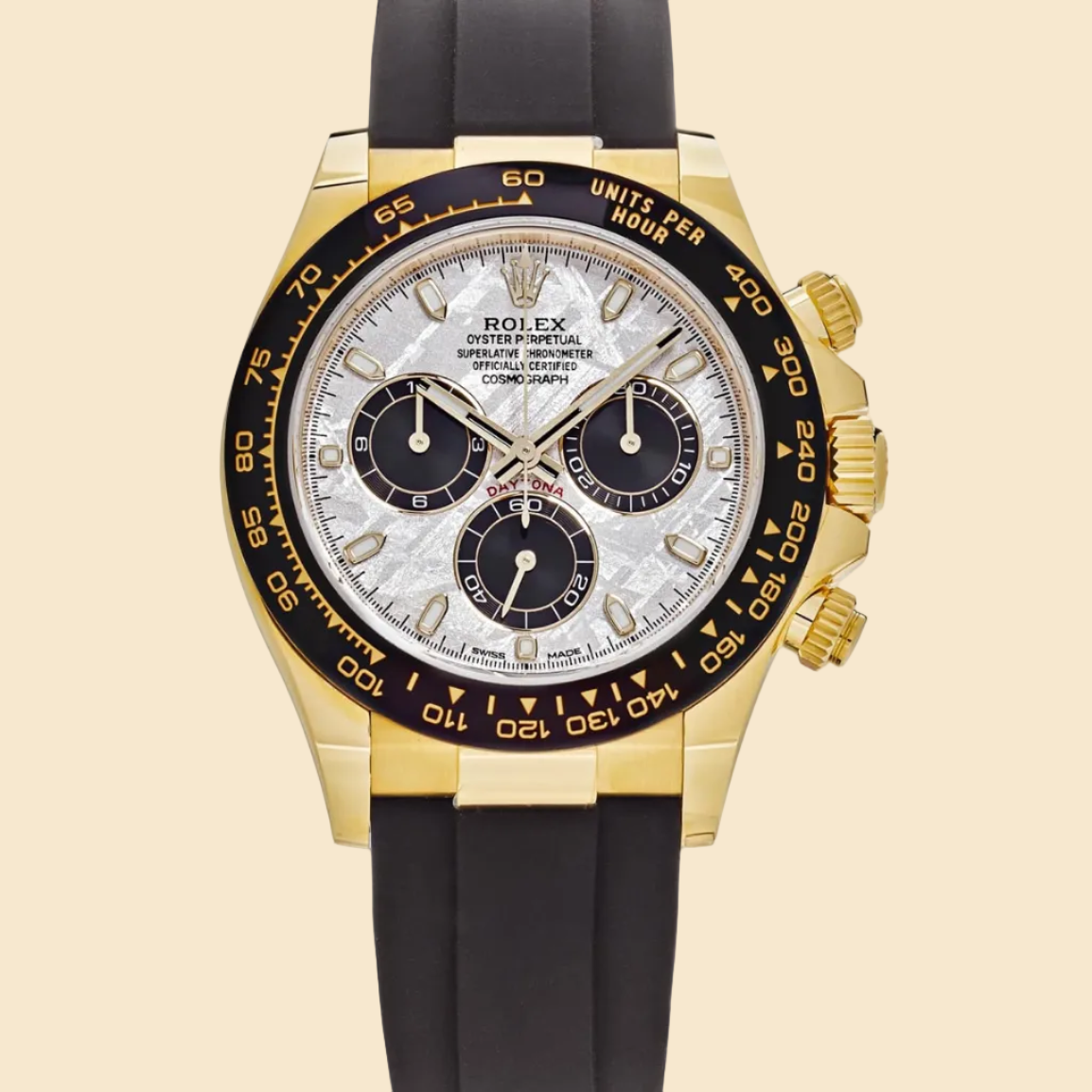 Rolex Daytona 116518LN Yellow Gold Meteorite Dial (2022)