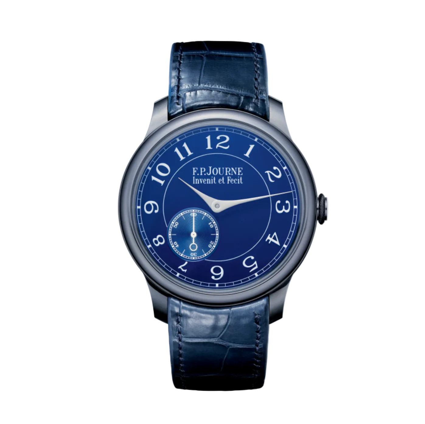 F.P.Journe Souveraine Bleu Souveraine (CB) Tantalum Dark Blue Dial and Leather Strap 40MM Calibre 1304